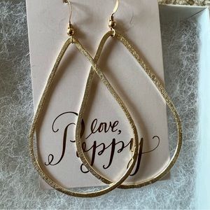 Teardrop Earrings | Champagne Earrings | Gold Earrings | Jewelry
